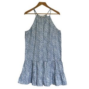 Tuckernuck Cornflower Swing Dress Blue Flower Sundress Women’s L